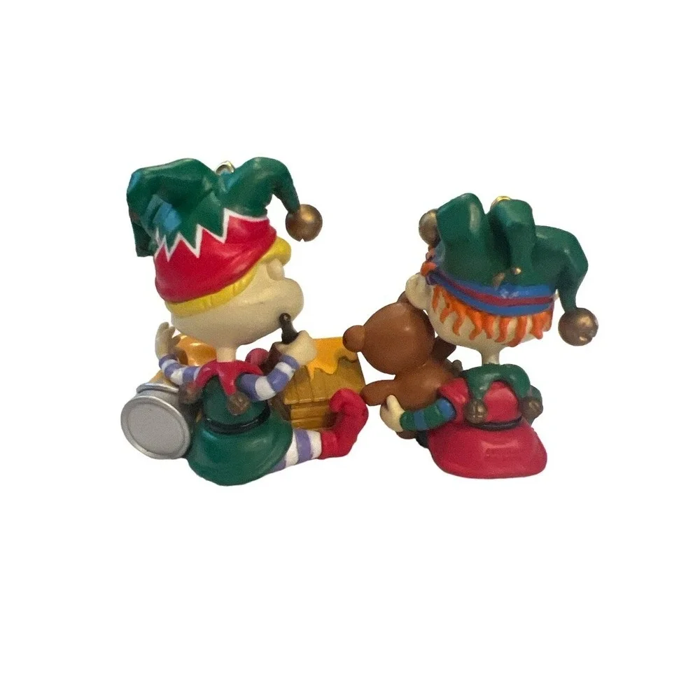 Nickelodeon Rugrats Christmas Tree Ornaments Toy Makers Carlton‎ Cards 1998